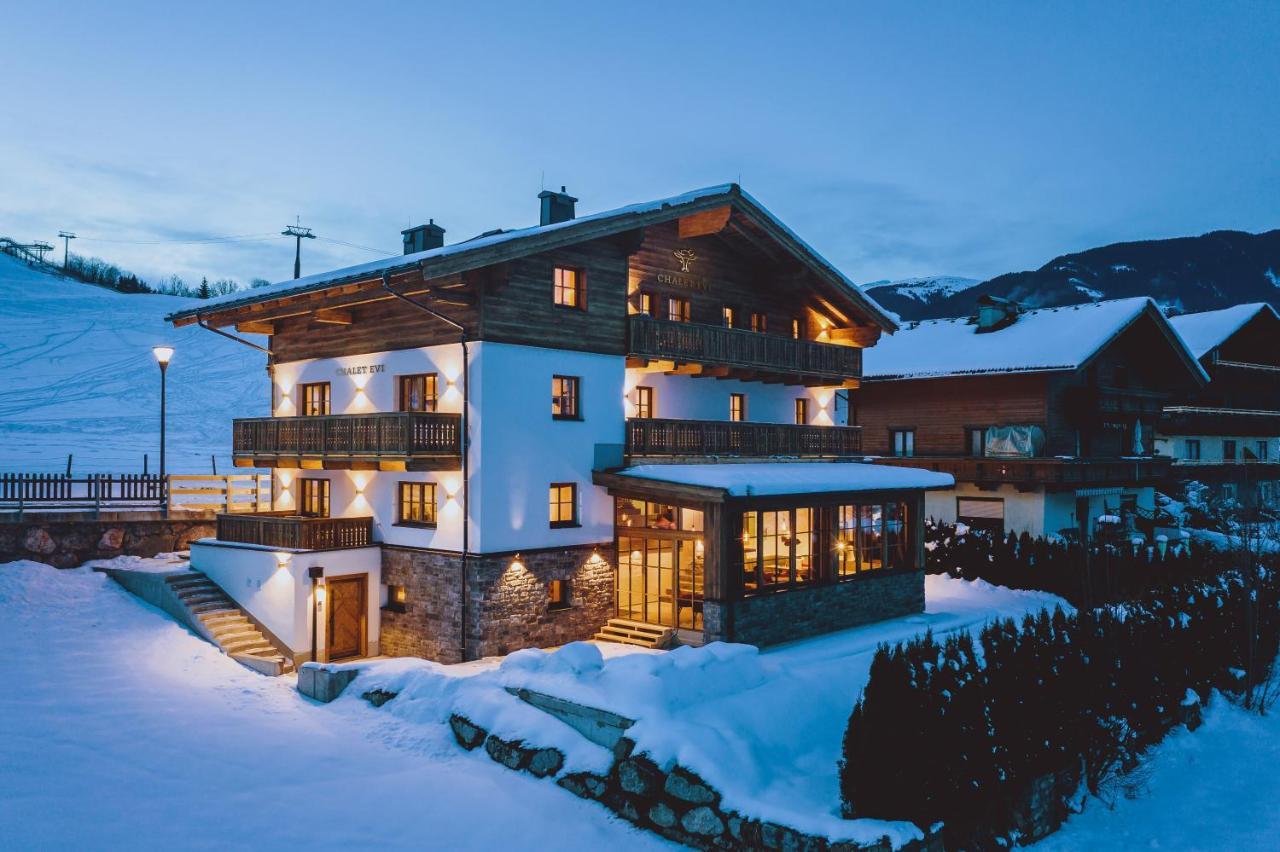Serviced Luxury Chalet Evi, Ski-In Ski-Out Kaprun Exterior foto