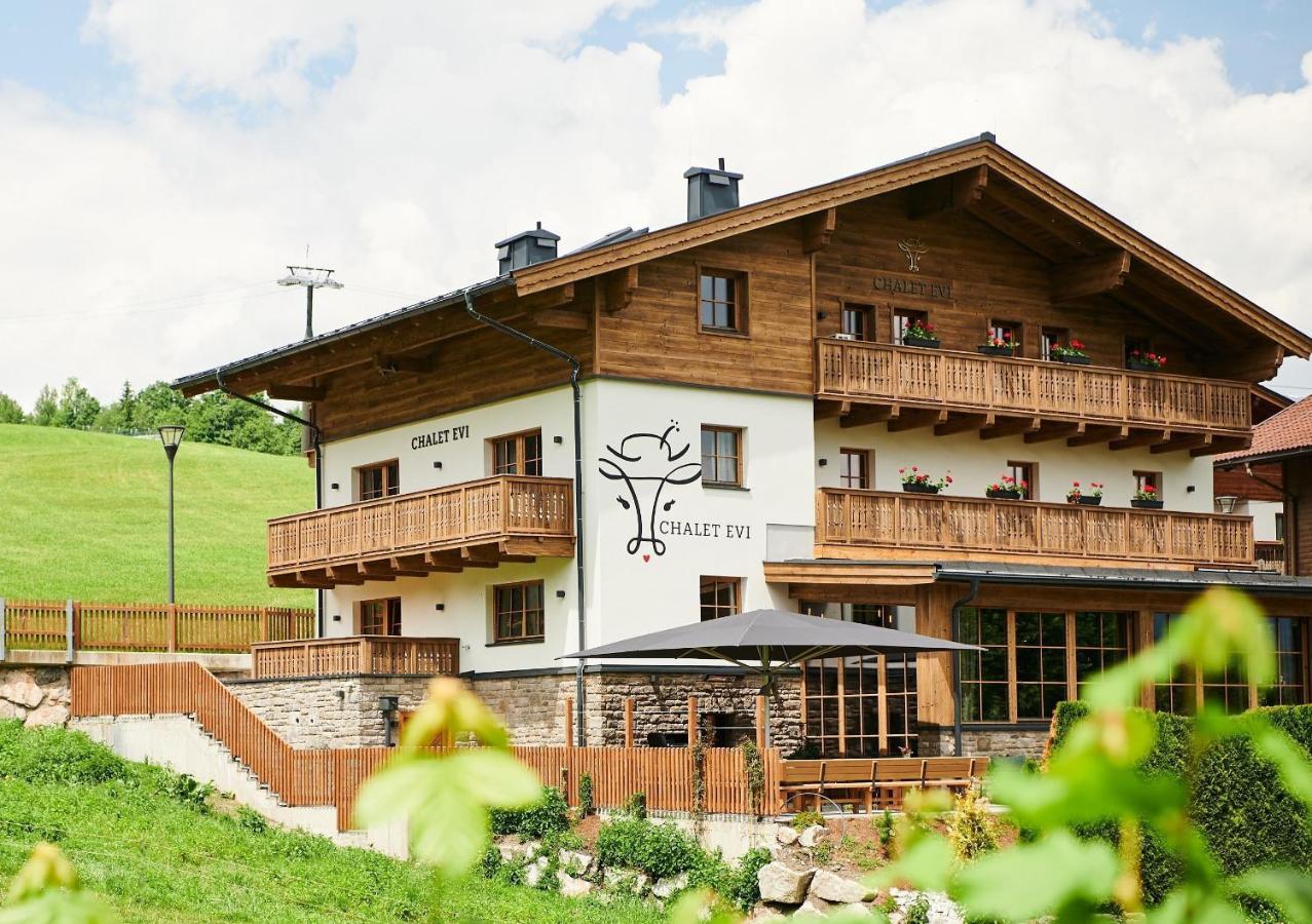 Serviced Luxury Chalet Evi, Ski-In Ski-Out Kaprun Exterior foto